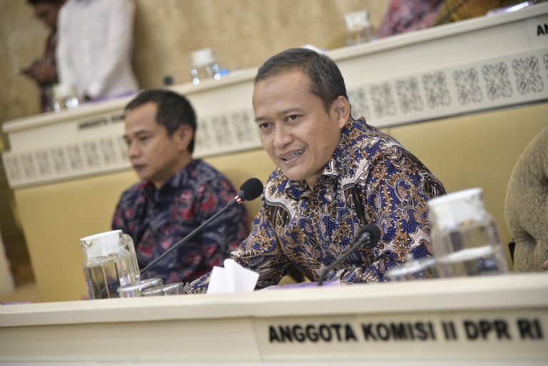 Anggota Komisi II DPR RI Fraksi Gerindra, Azis Subekti Raker Komisi II bersama Mitra - 3 september 2025