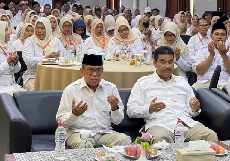 DPD Gerindra Jambi Doa Bersama dan Penyerahan Bantuan untuk Korban Bencana di Jambi