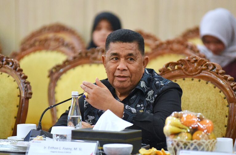 Anggota Komisi II DPR RI, Esthon Leyloh Foenay