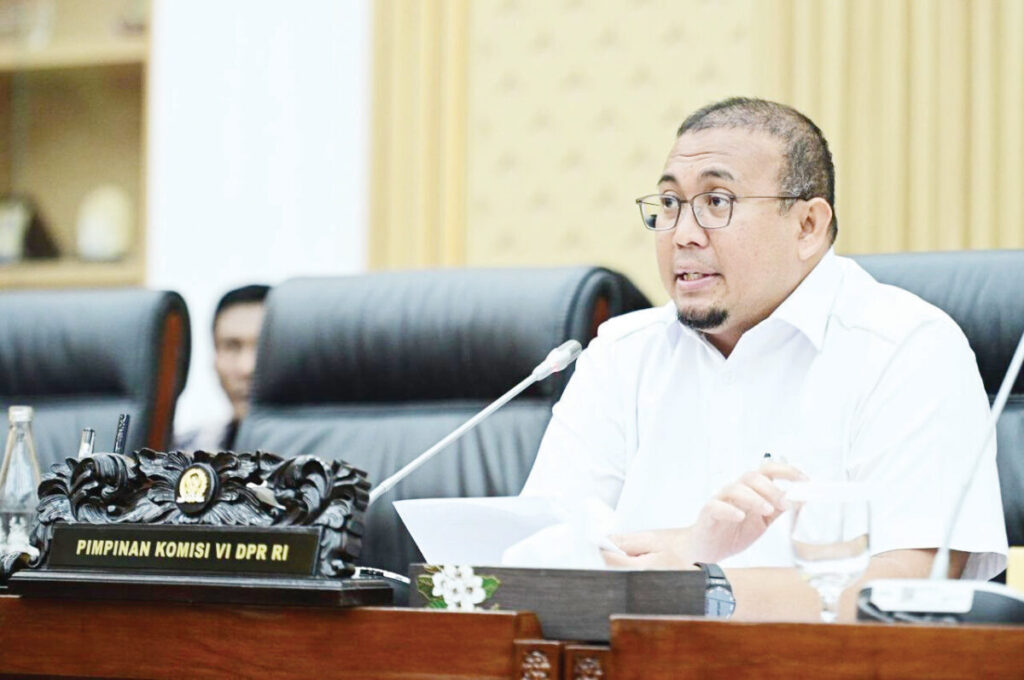 Wakil Ketua Komisi VI DPR RI, Andre Rosiade