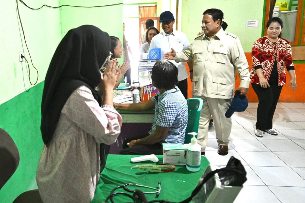 Presiden Republik Indonesia Prabowo Subianto