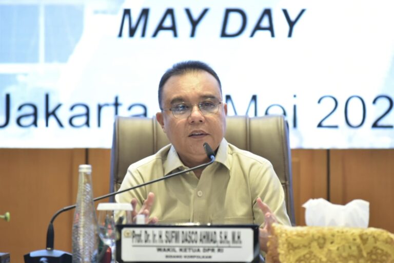 Wakil Ketua DPR RI, Sufmi Dasco Ahmad