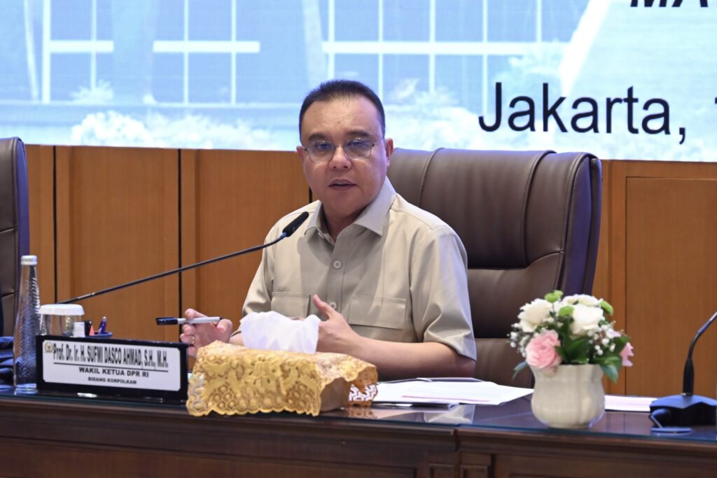 Wakil Ketua DPR RI, Sufmi Dasco Ahmad