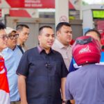 Sidak SPBU Pekanbaru, Muhammad Rohid Pastikan Distribusi BBM Berjalan Lancar
