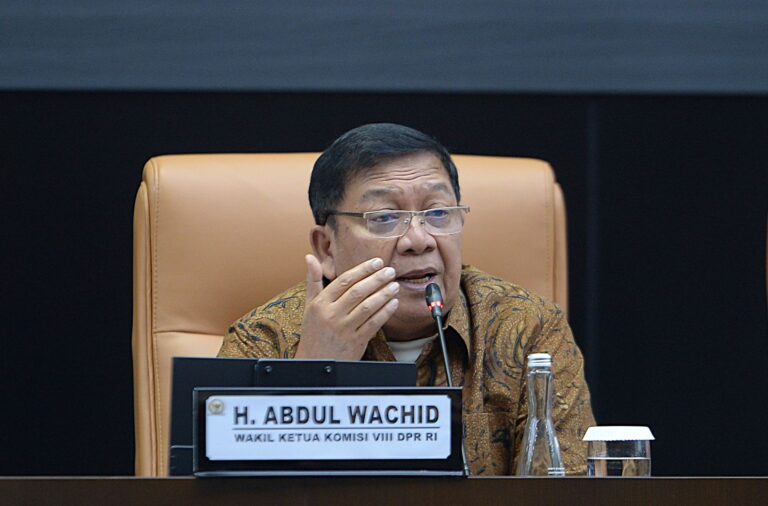 Wakil Ketua Komisi VIII DPR RI, Abdul Wachid