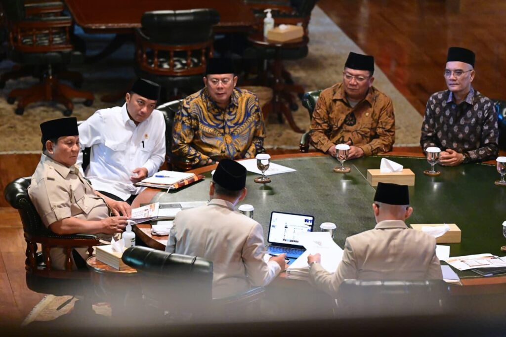 Presiden Republik Indonesia Prabowo Subianto