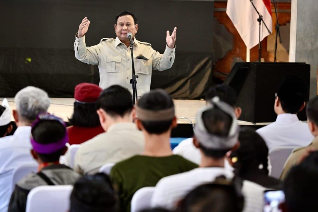 Presiden Prabowo Subianto