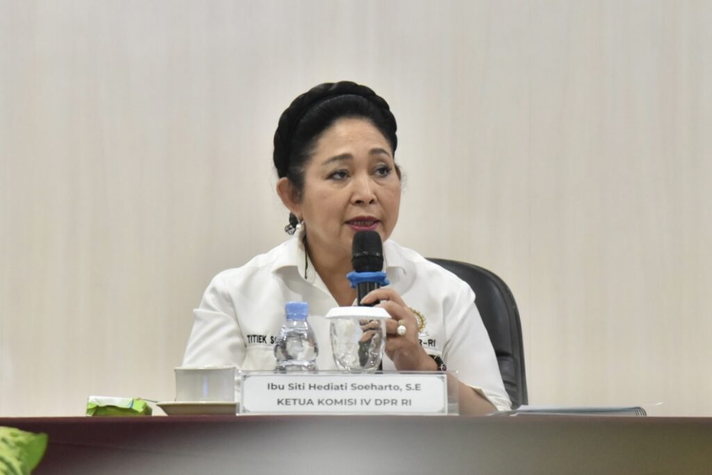 Ketua Komisi IV DPR RI, Siti Hediati Soeharto