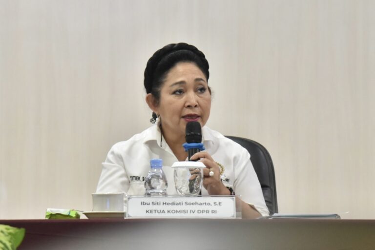 Ketua Komisi IV DPR RI, Siti Hediati Soeharto