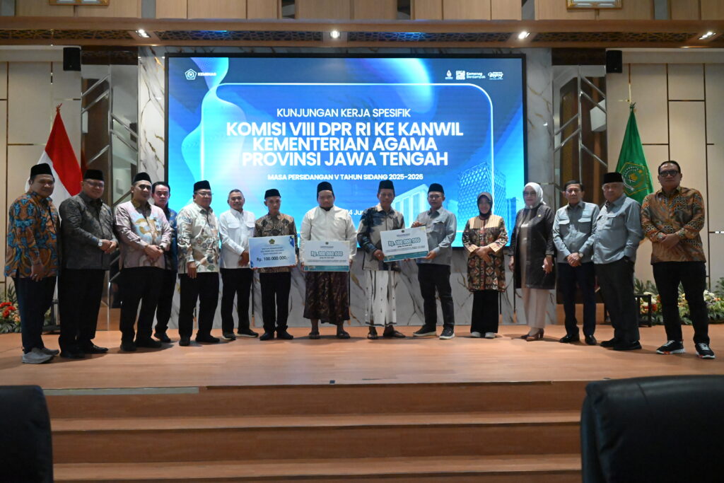 Abdul Wachid Kawal Bantuan Kemenag untuk Pesantren di Jawa Tengah