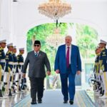 Presiden Prabowo Sambut Hangat Presiden Belarus Aleksandr Lukashenko di Istana Merdeka