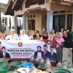 Gerindra Pandeglang Salurkan 40 Ribu Liter Air Bersih untuk Warga Terdampak Kemarau