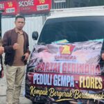 Gerindra Manggarai Bergerak, Salurkan Bantuan di Sejumlah Titik untuk Korban Gempa