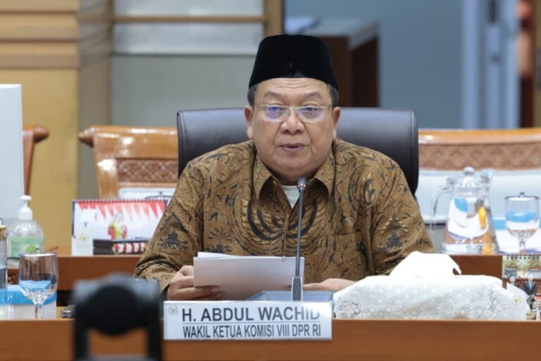 Wakil Ketua Komisi VIII DPR RI, Abdul Wachid