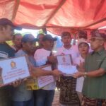 Peduli Korban Kebakaran, DPC Gerindra Badung Turun Langsung Salurkan Bantuan