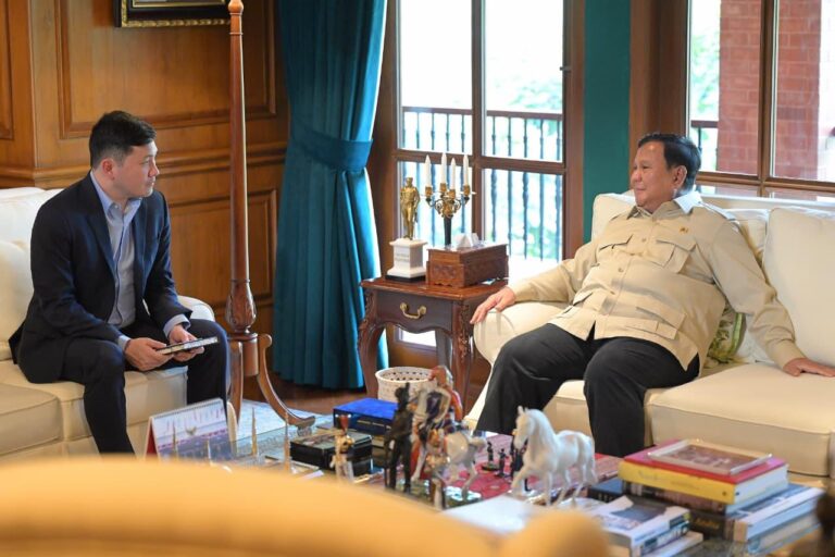 Presiden Republik Indonesia Prabowo Subianto