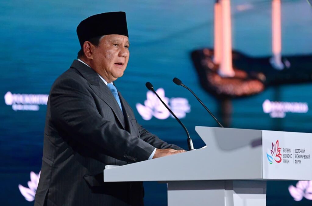 Presiden Republik Indonesia Prabowo Subianto