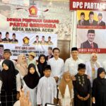 Tak Sekadar Konsolidasi, Rakercab Gerindra Banda Aceh Diwarnai Santunan Anak Yatim