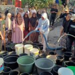 Hadapi Kekeringan, Orizah Santifa Distribusikan Air Bersih ke Desa-Desa di Brebes