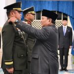 Presiden Prabowo Lantik Maruli Simanjuntak sebagai Wakil Panglima TNI dan Kepala Badan Pengelola Perbatasan