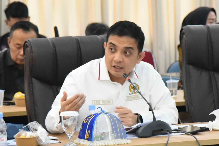 Anggota Komisi IX DPR RI, Ade Rezki Pratama