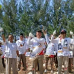 Gerindra Gresik Bergerak, 750 Bibit Mangrove Ditanam Lewat Gerakan ASRI
