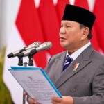 Presiden Prabowo Lantik Kepala BNPB dan Pimpinan BPGMN di Istana Negara
